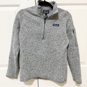 Patagonia Better Sweater Weather Pullover Quarter Zip in Gray